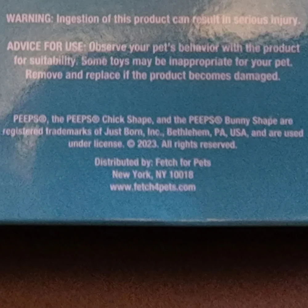 NWT Peeps 3 Pack Vinyl Pet toys. Adorable peeps Bunnies.